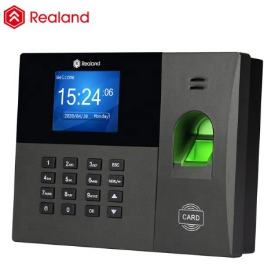 Realand A-L315 biometrico tiempo y asistencia sistema de huella digital y reloj control de asistencia reloj biometrico sistema