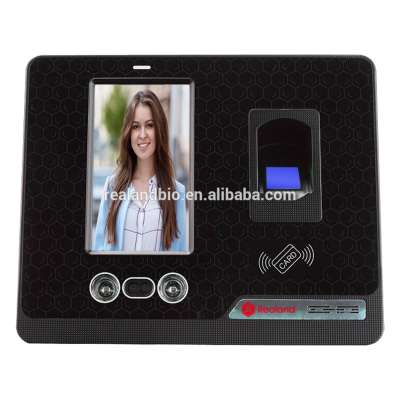 Realand G505 Facial Recognition Attendance Clock with Access Control with battery backup and WIFI for employee attendance