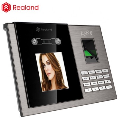 Face Recognition Attendance Clock A-K415 with battery backup and WIFI for employee tracking and turnstile entrance control