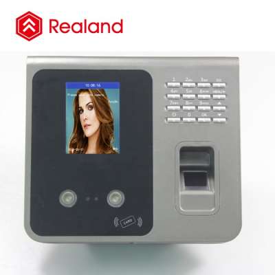 reconocimiento facial sistema Realand F391 con TCP y Cloud Software cerradura deteccion facial y reloj control biometrico