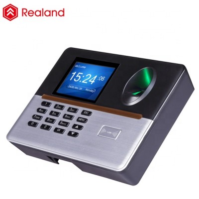 Realand A-L365 Reloj checador biometrico de huella digital tiempo y asistencia reloj control de asistencia con WIFI