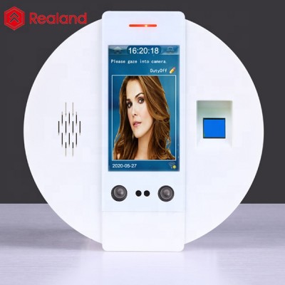 Facial Recognition Attendance Clock with backup battery and WIFI for school attendance management and building entrance